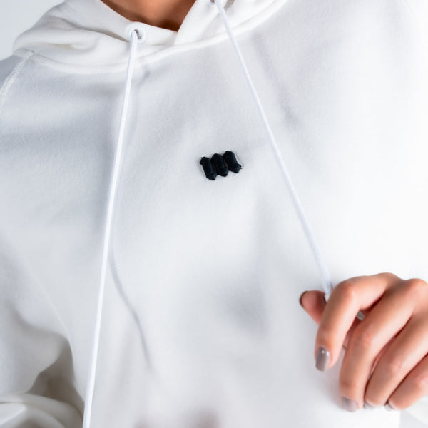 Cropped de Moletom Feminino Mith Nation Off White