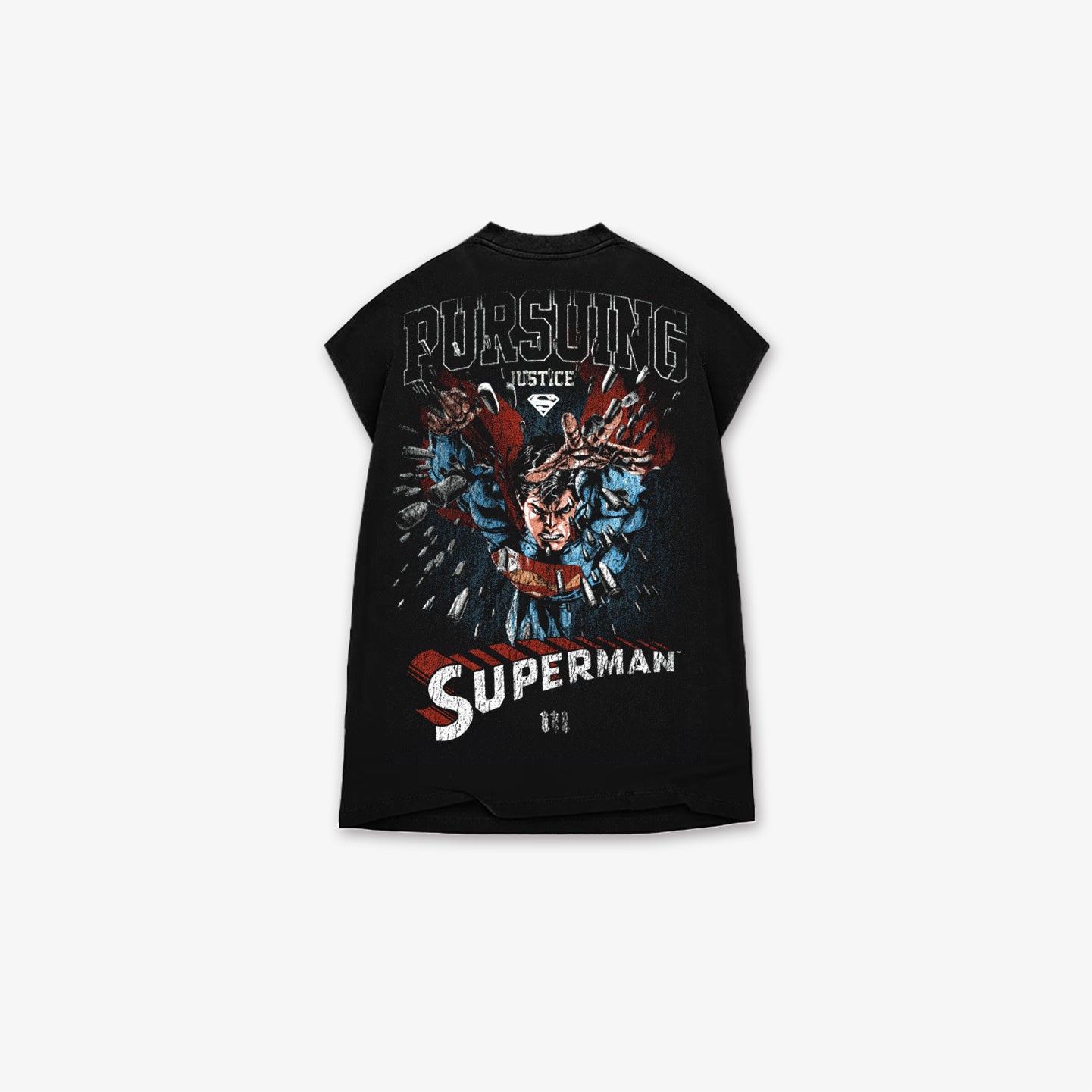 Regata Box Heavy Mith X Superman Justice Preto