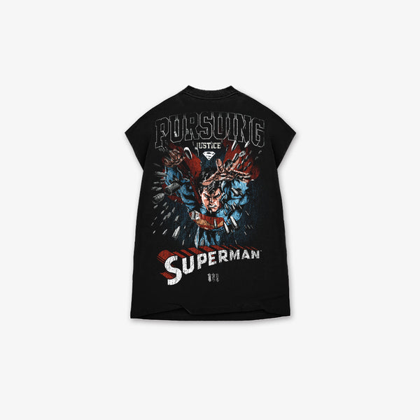 Regata Box Heavy Mith X Superman Justice Preto