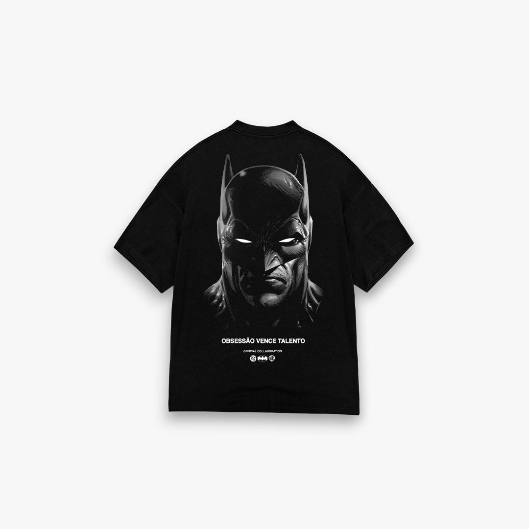 Camiseta Oversized A Obsessão Vence Talento Preto
