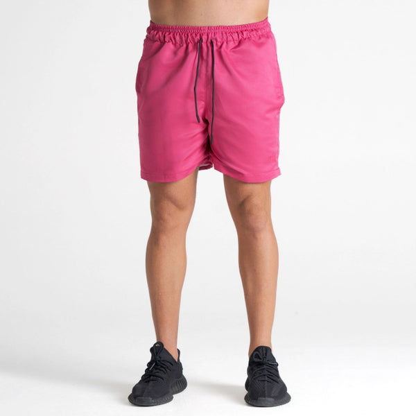 Shorts de tactel Mith Nation Pink
