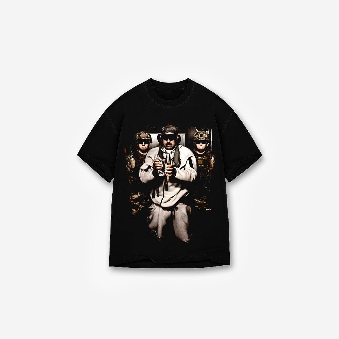 Camiseta Oversized Treino War Preto