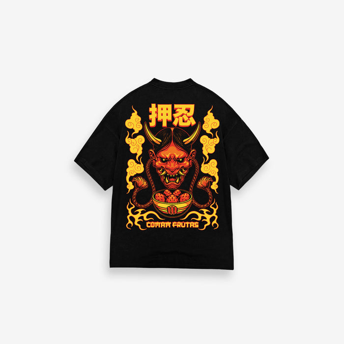 Camiseta Oversized Treino Mith Hanya Preto