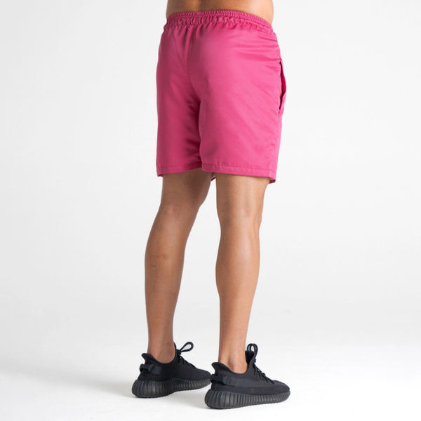 Shorts de tactel Mith Nation Pink