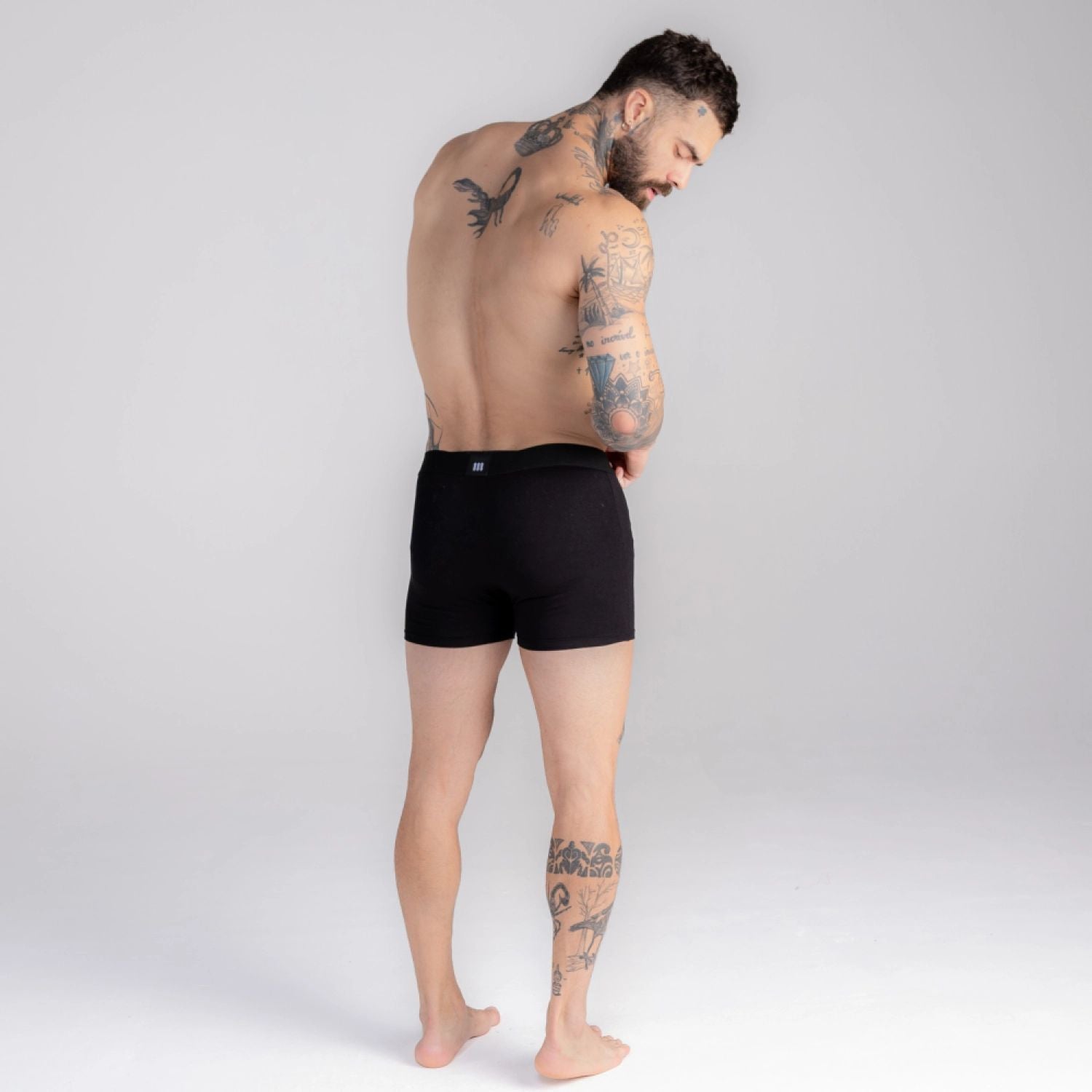 Cueca Boxer Cotton Mith Nation Preto