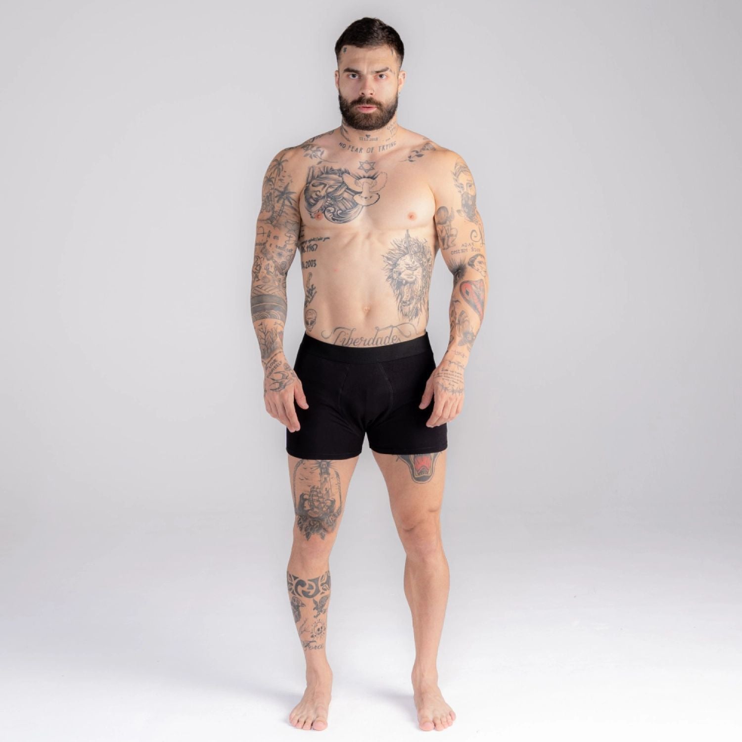 Cueca Boxer Cotton Mith Nation Preto