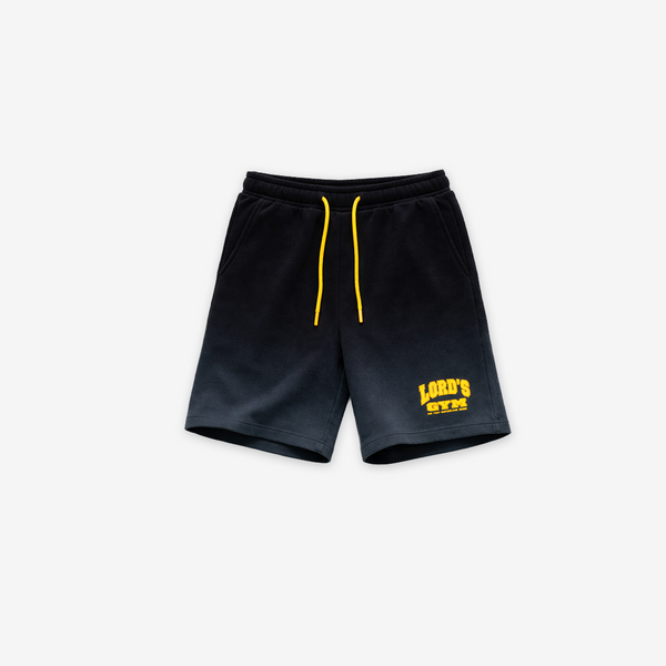 Shorts Curto de Moletinho Estonado Preto Lord's Gym