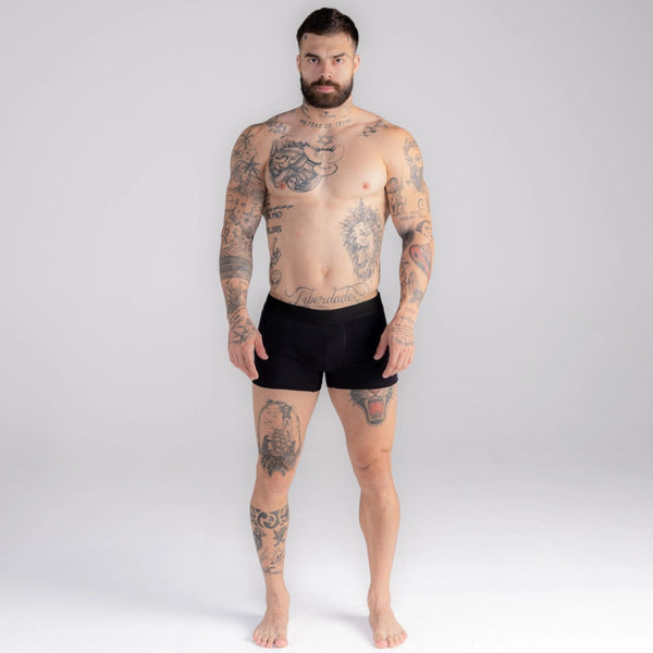 Cueca Boxer Microfibra Mith Nation Preto