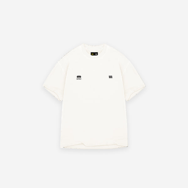 Camiseta Oversized Treino Mith X Batman Dark Knight Off White
