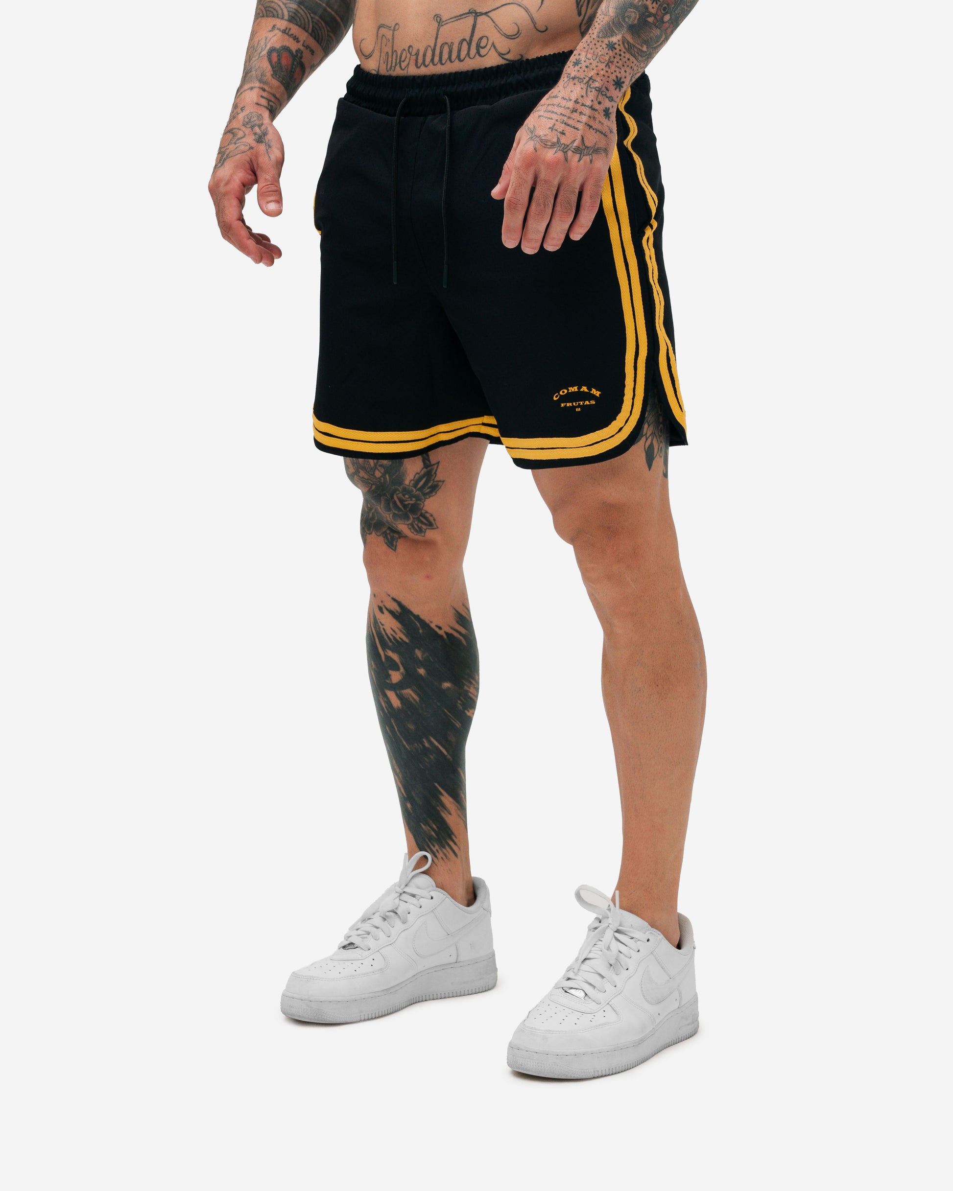 Shorts Curto de Tactel Classic Preto Lord's Gym