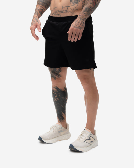 Shorts Curto de Tactel Preto Mith Nation Soft