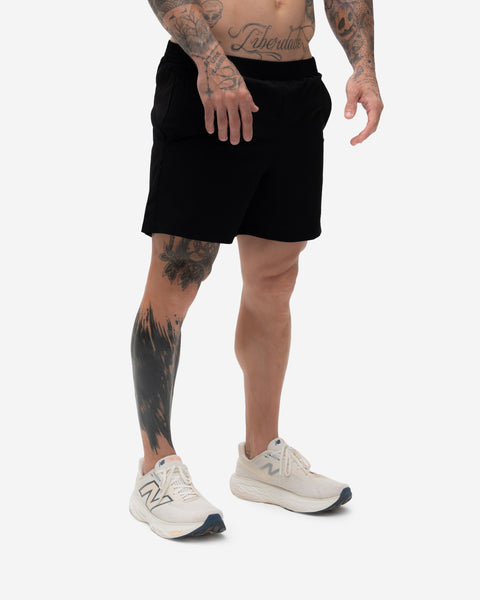 Shorts Curto de Tactel Preto Mith Nation Soft
