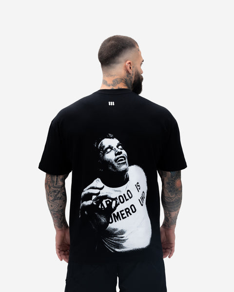 Camiseta Oversized Treino Mith Quem Planta Colhe Preto