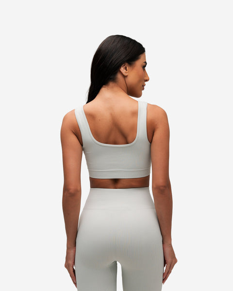 Top Mith Everyday Seamless Cinza