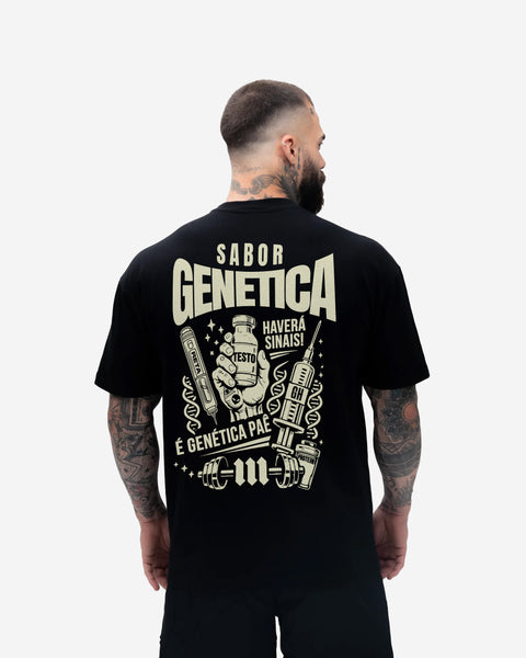 Camiseta Oversized Treino Mith Sabor Genetica Mono