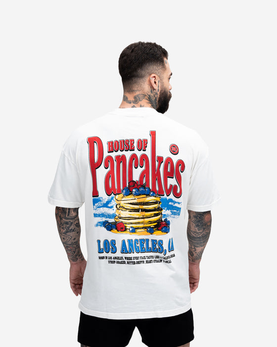 Camiseta Oversized Heavy Mith Pancakes Off White