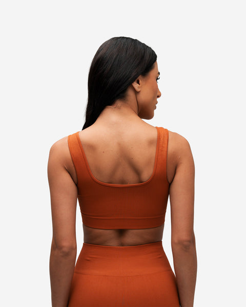 Top Mith Everyday Seamless Marrom