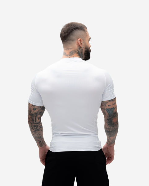 Camiseta Compressão Mith Nation Branco