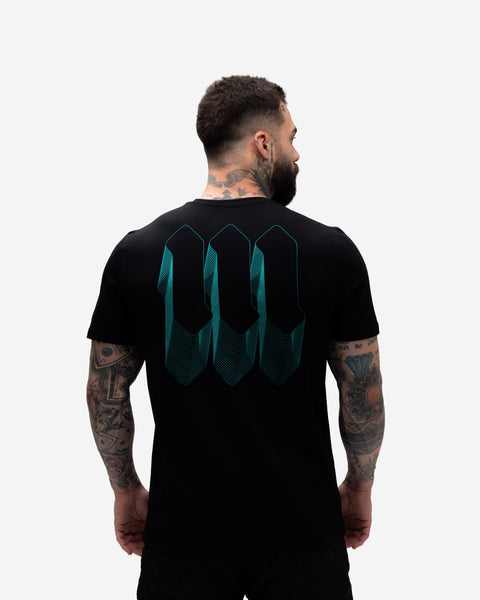 Camiseta Ajustada Mith Projection Preto