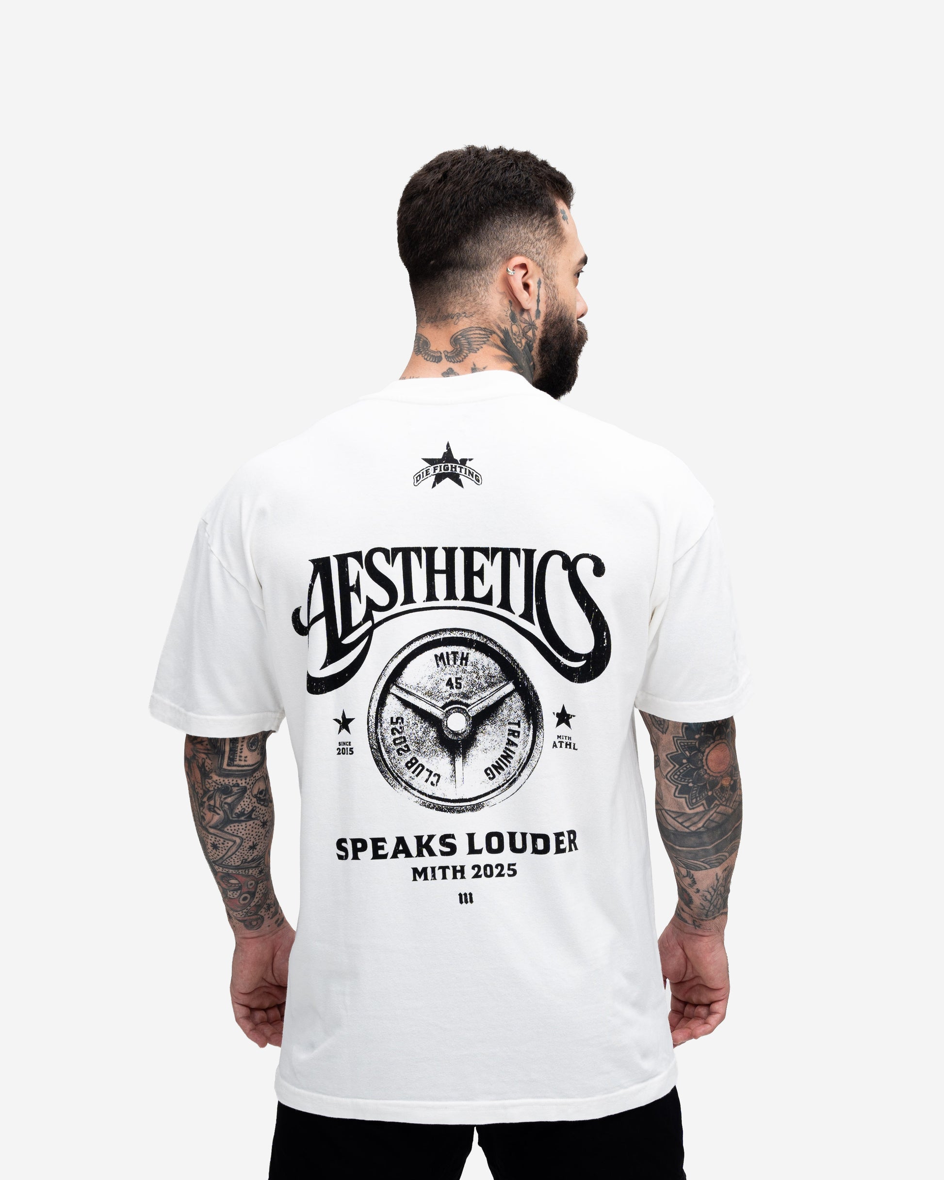 Camiseta Oversized Heavy Mith Legacy Off White