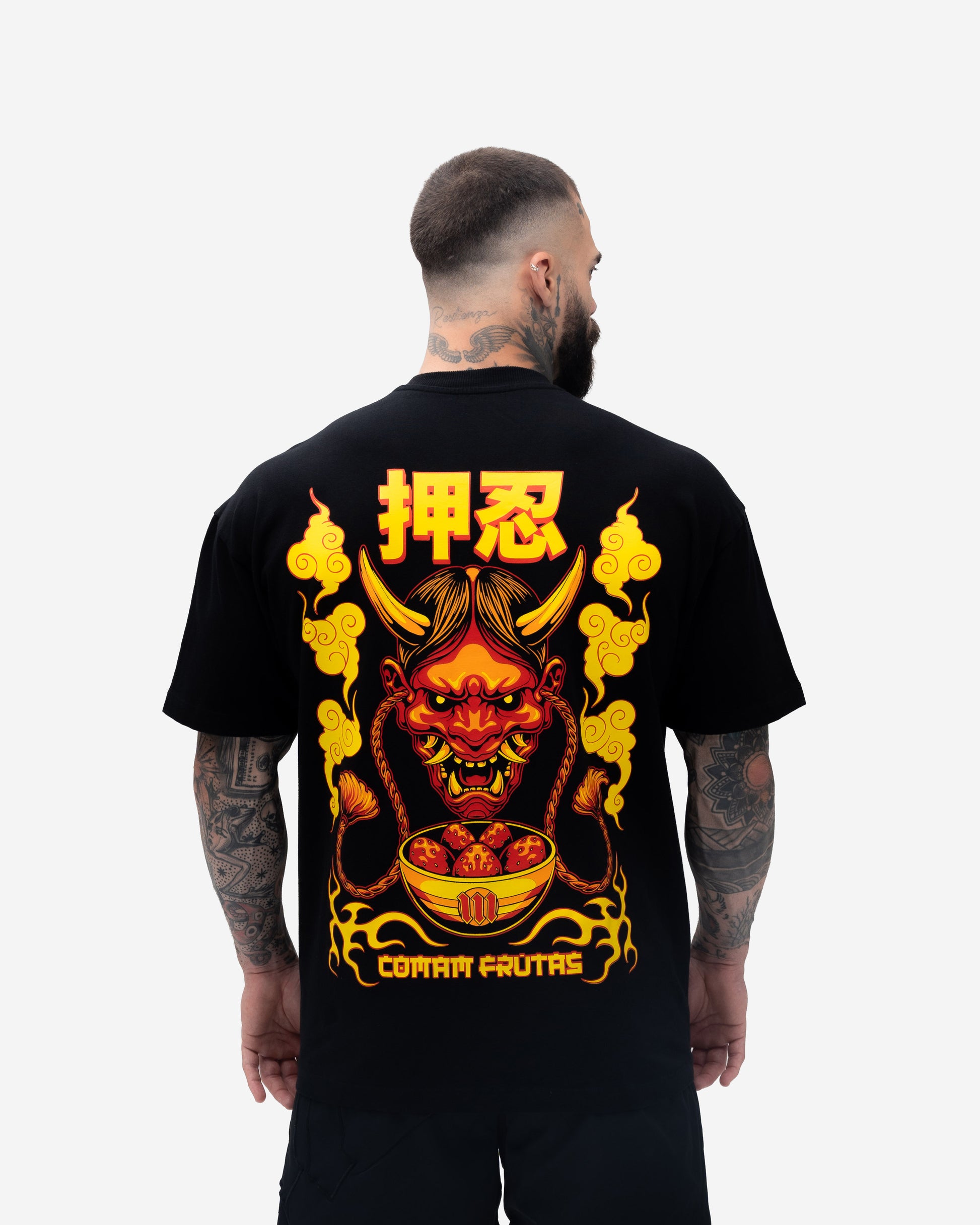 Camiseta Oversized Treino Mith Hanya Preto