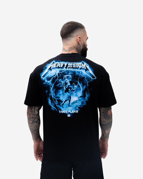 Camiseta Oversized Treino Mith I Hate Plan B Preto