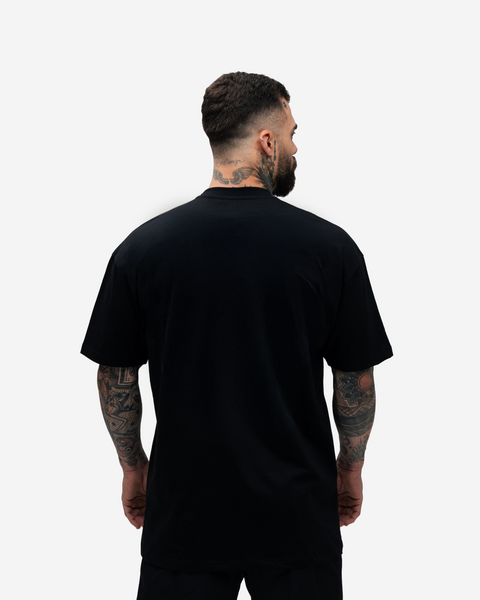 Camiseta Oversized Treino Mith Hellfire Club Preto