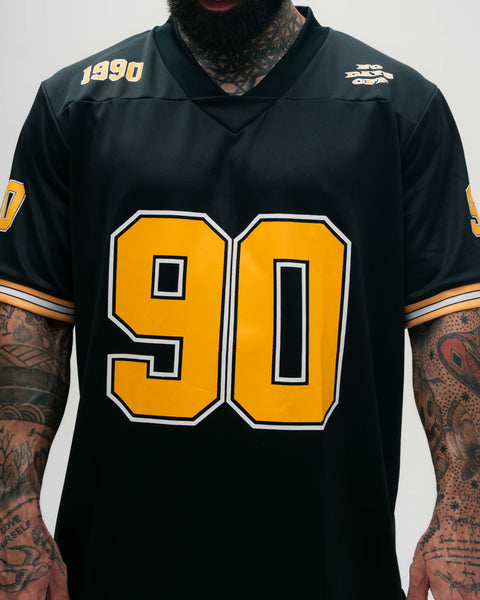 Jersey Oversized Preto Comam Frutas Bulldog