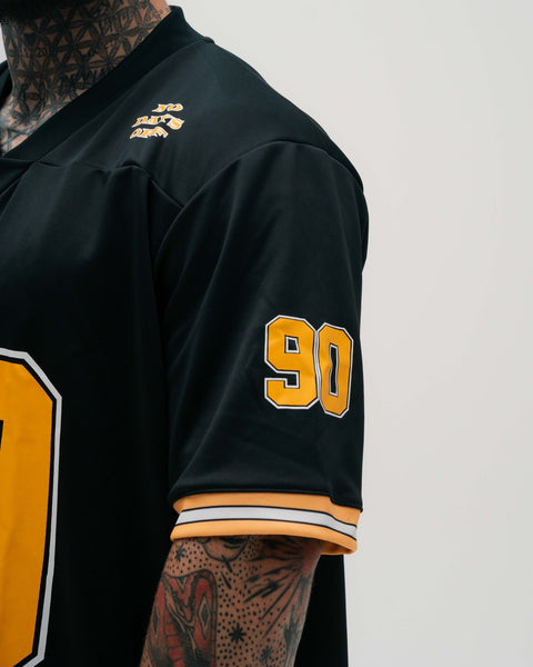 Jersey Oversized Preto Comam Frutas Bulldog