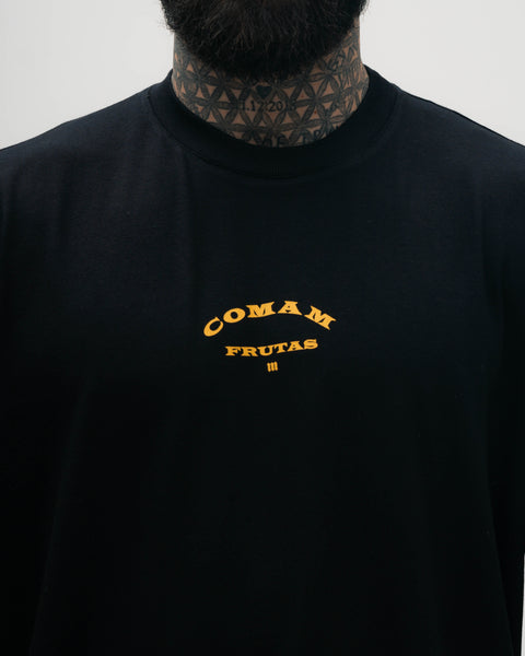 Camiseta Oversized Treino Preto Gold's Gym