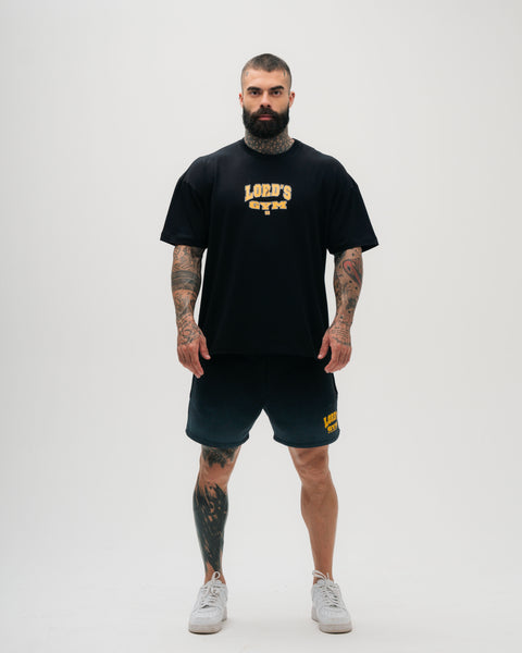 Camiseta Oversized Treino Preto Lord's Gym