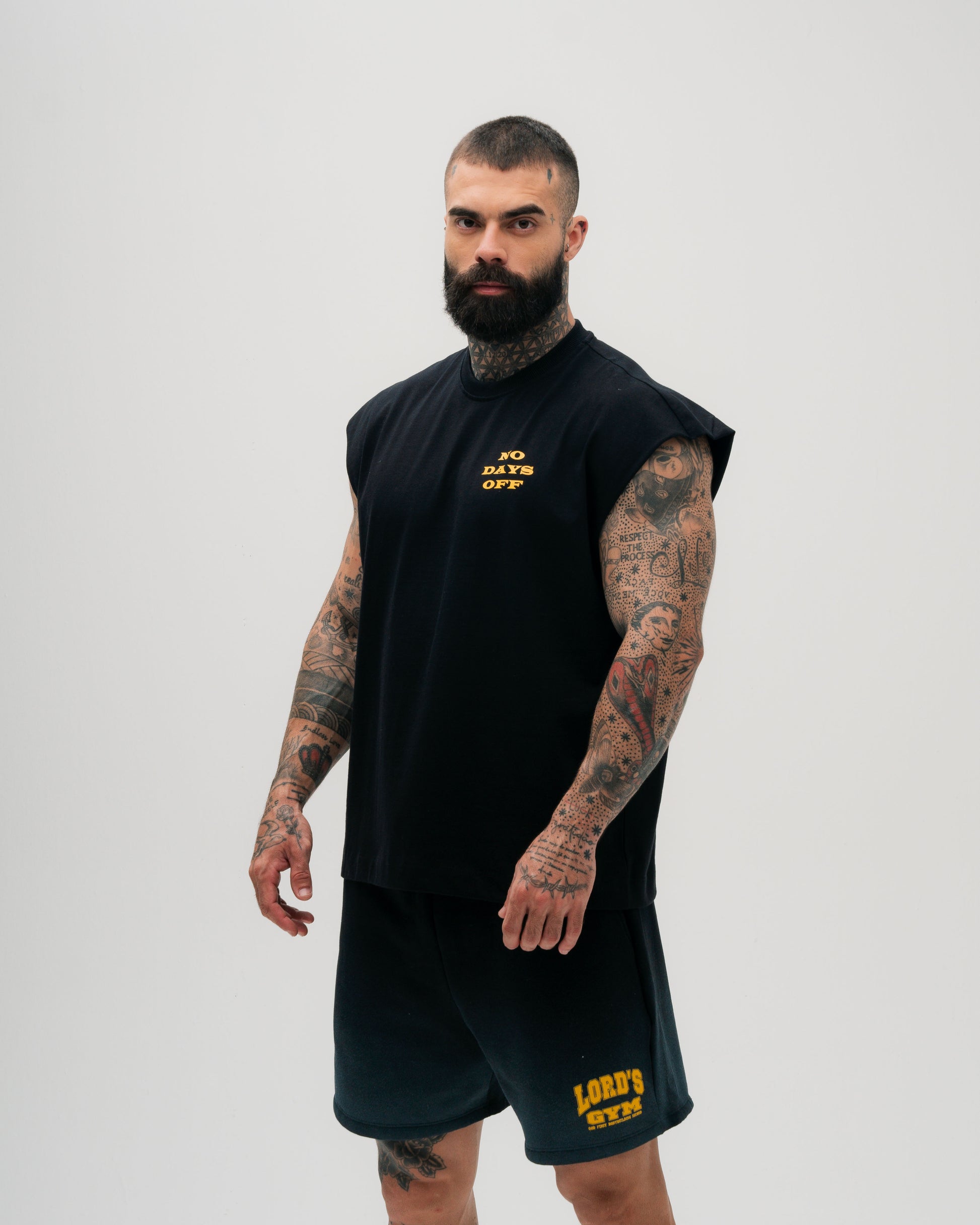 Regata Box Preto Heavy No Days Off