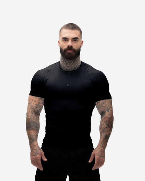 Camiseta Compressão Mith Nation Preto
