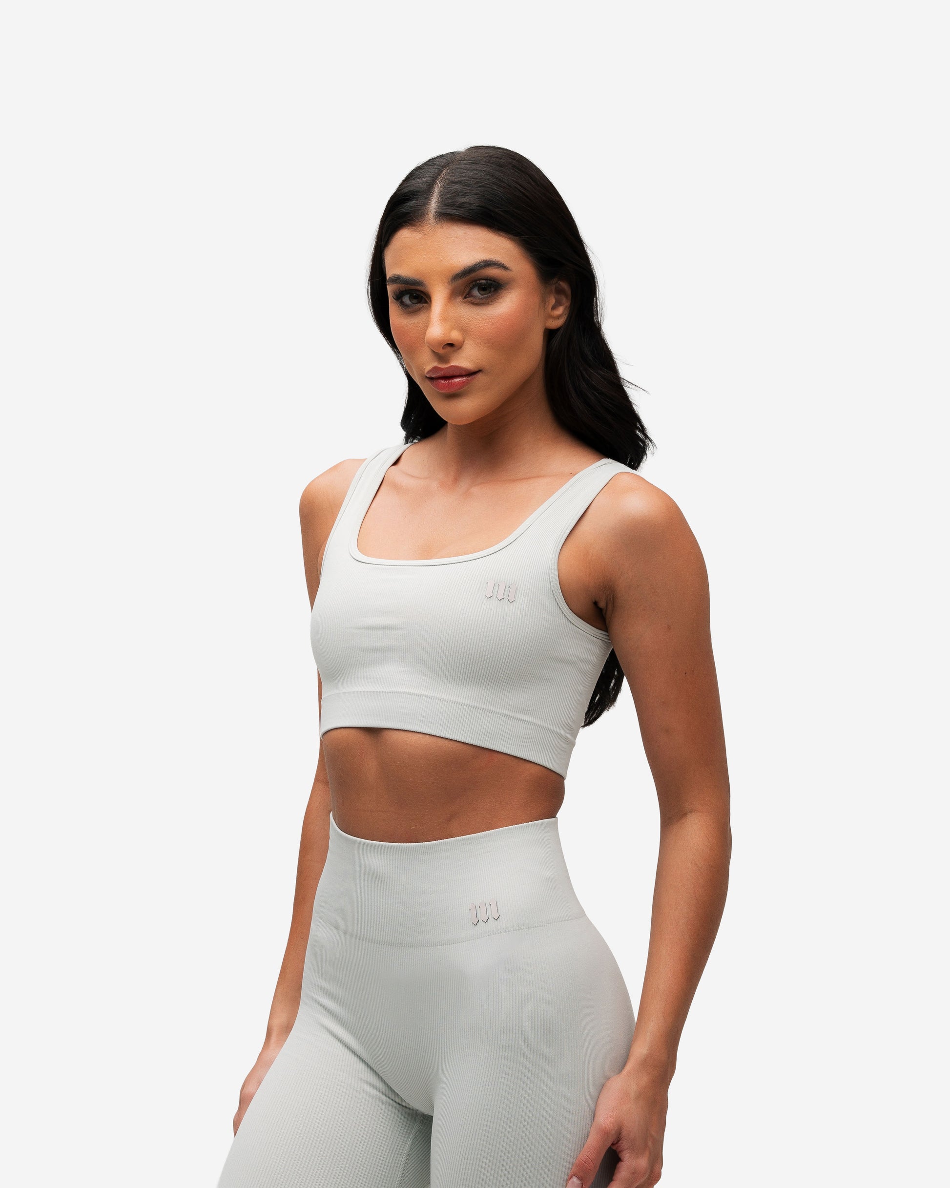 Top Mith Everyday Seamless Cinza