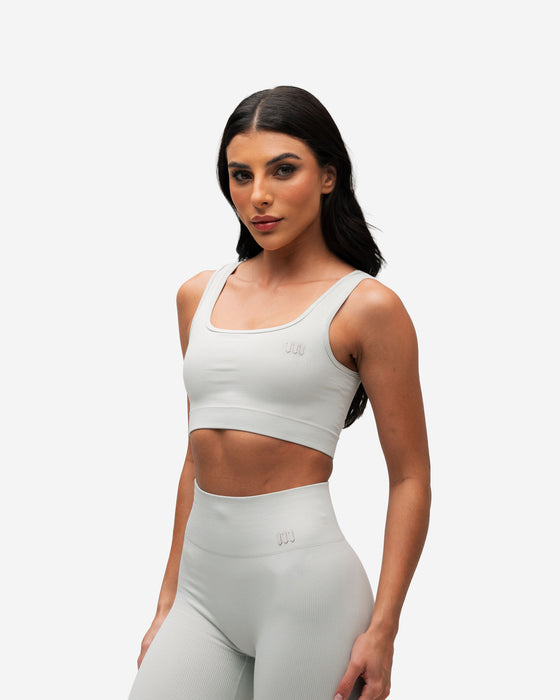 Top Mith Everyday Seamless Cinza