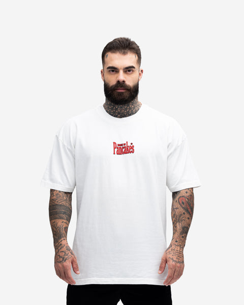 Camiseta Oversized Heavy Mith Pancakes Off White