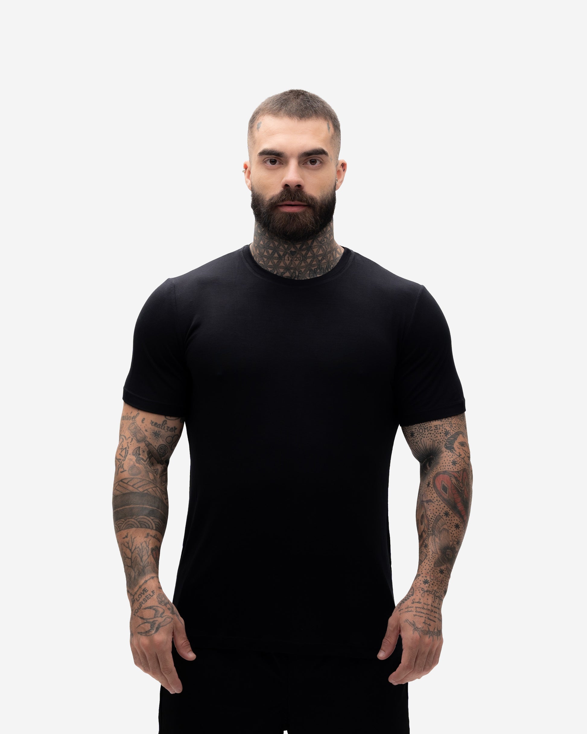Camiseta Slim Mith Nation Preto