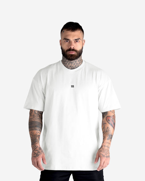 Camiseta Oversized Treino Off White Mith Nation Doodle Grid