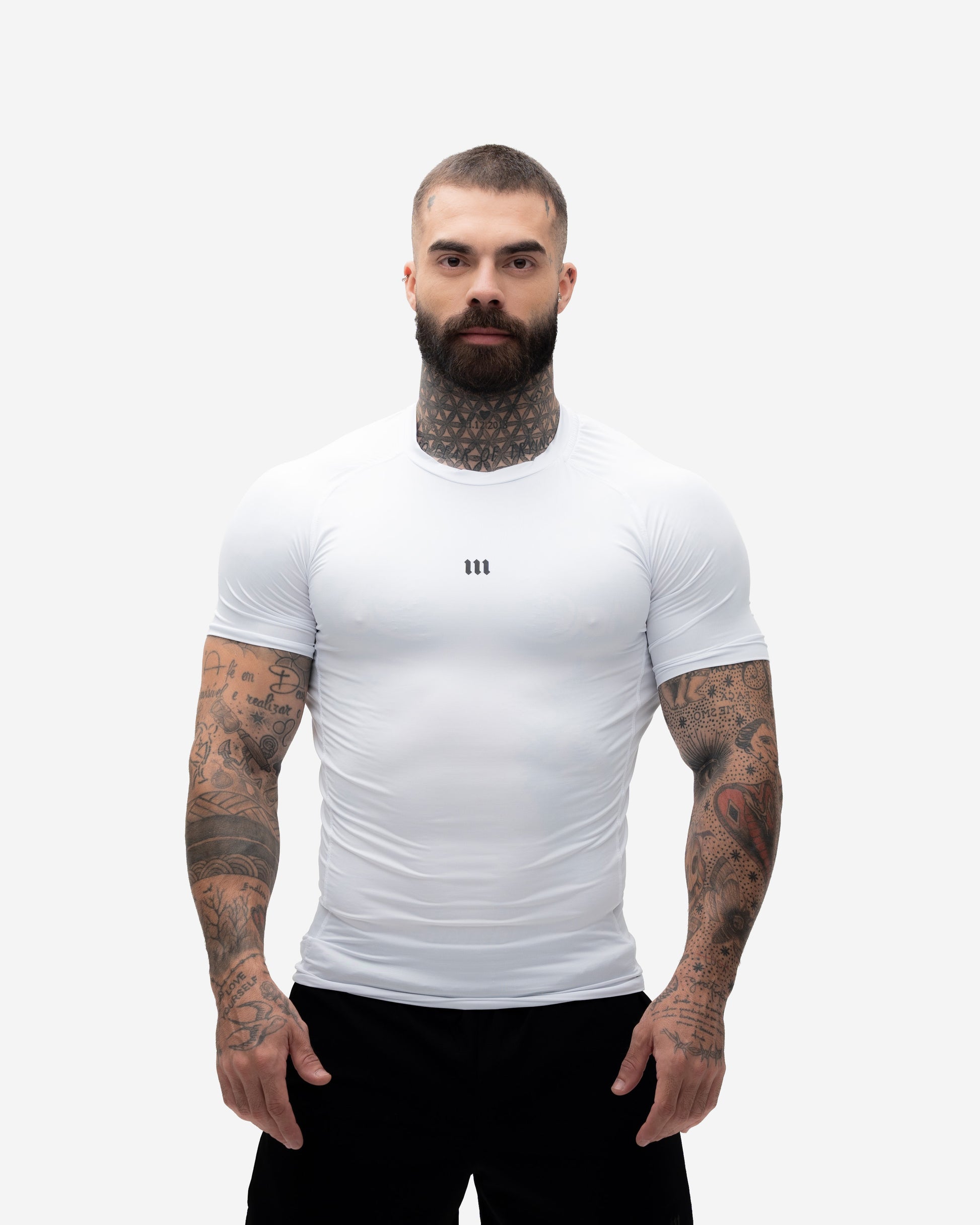 Camiseta Compressão Mith Nation Branco