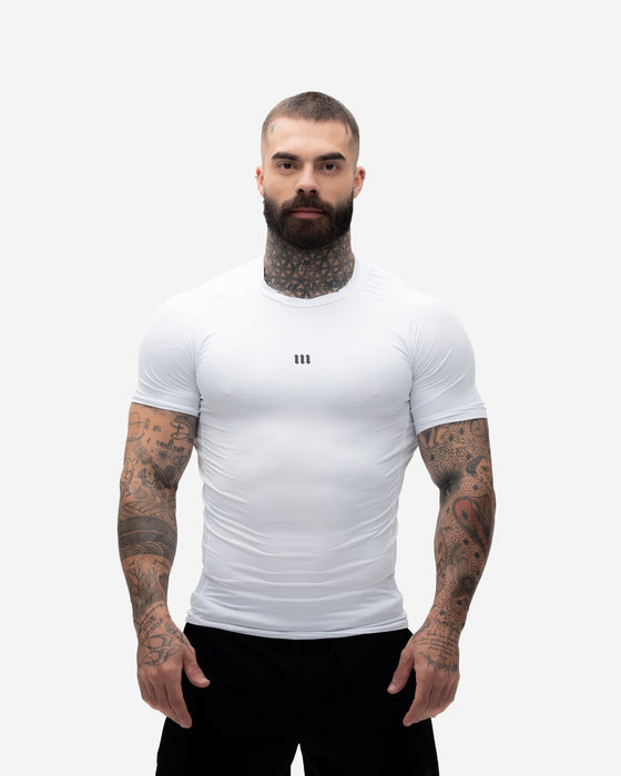 Camiseta Compressão Mith Nation Branco