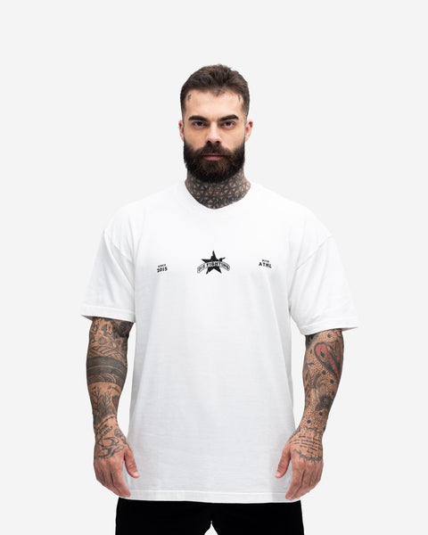 Camiseta Oversized Heavy Mith Legacy Off White