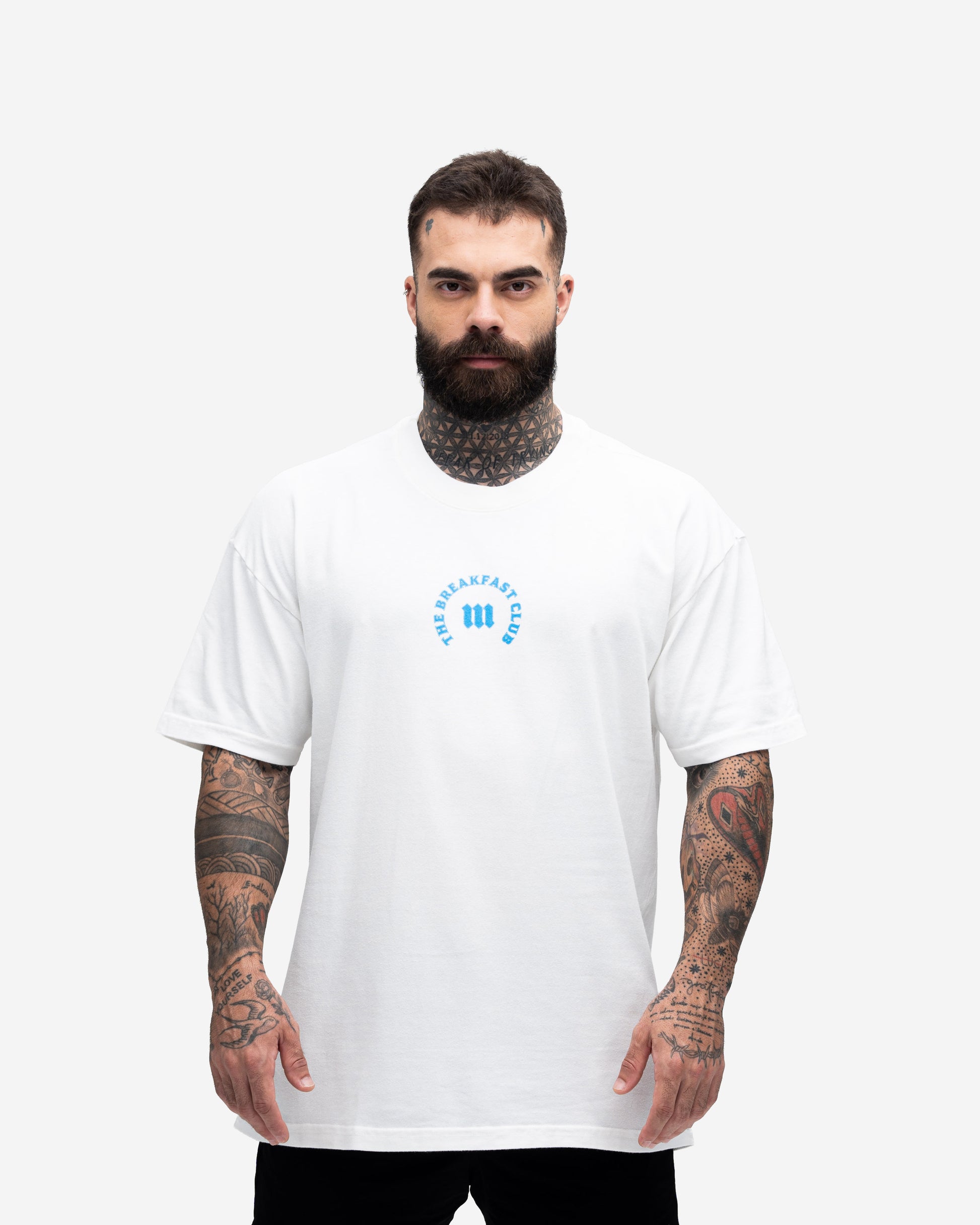 Camiseta Oversized Heavy  Mith The Breakfast Off White