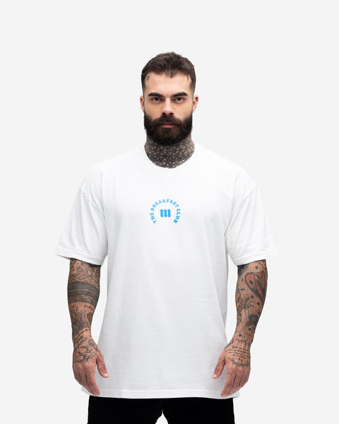 Camiseta Oversized Heavy  Mith The Breakfast Off White