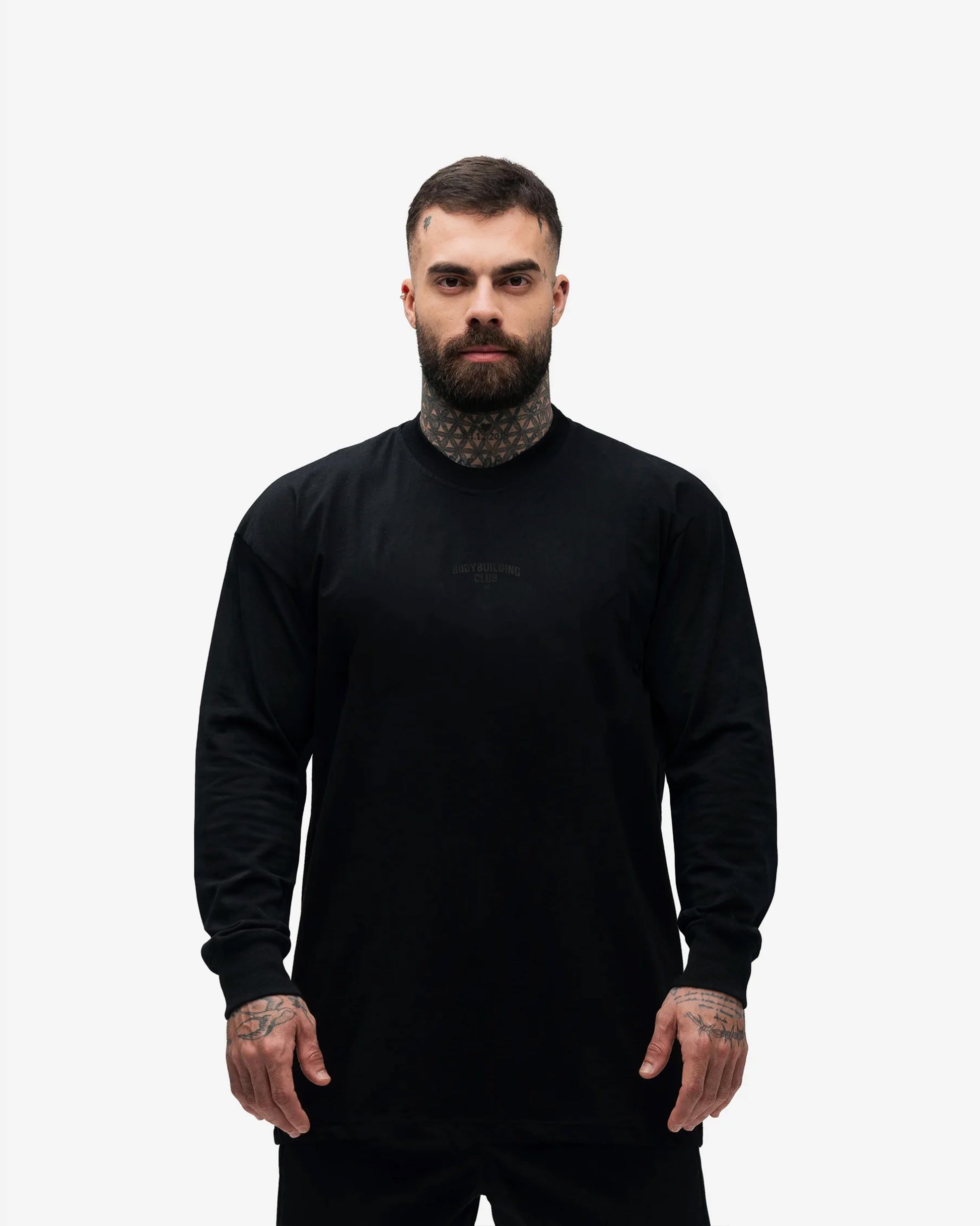 Camiseta Manga Longa Preto Mith Nation Experience Across