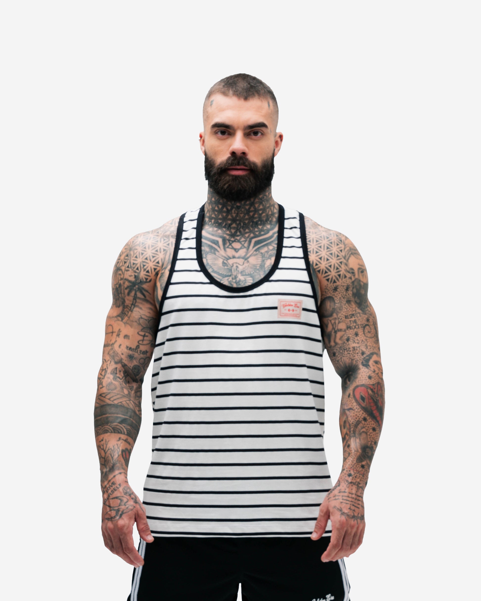 Regata Wide Listrada Preta Golden Era Origens