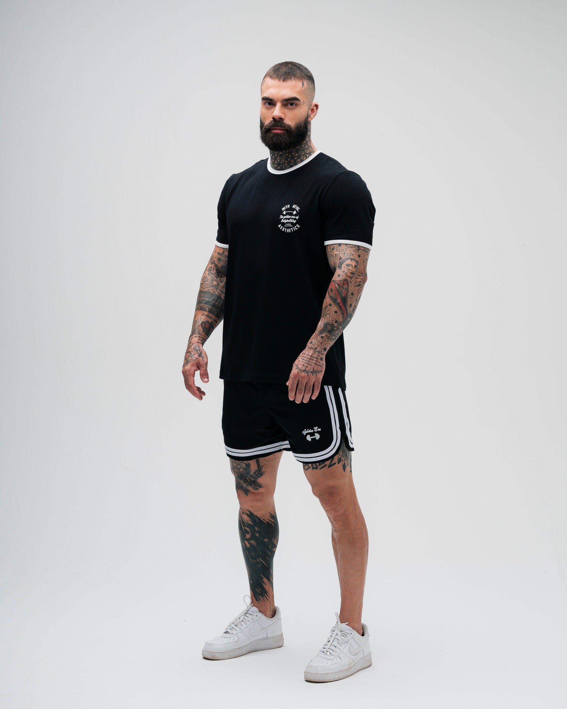 Camiseta Golden Era Preta Athl Aesthetics