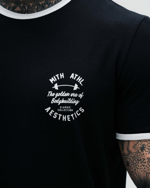 Camiseta Golden Era Preta Athl Aesthetics