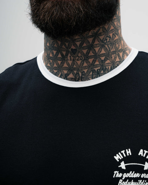 Camiseta Golden Era Preta Athl Aesthetics