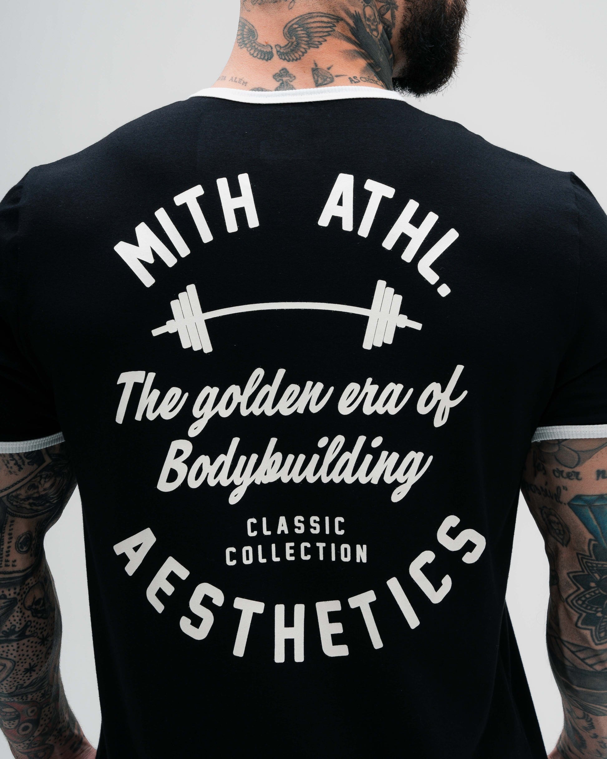 Camiseta Golden Era Preta Athl Aesthetics