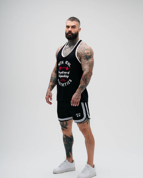 Regata Wide Golden Era Preta Athl Aesthetics